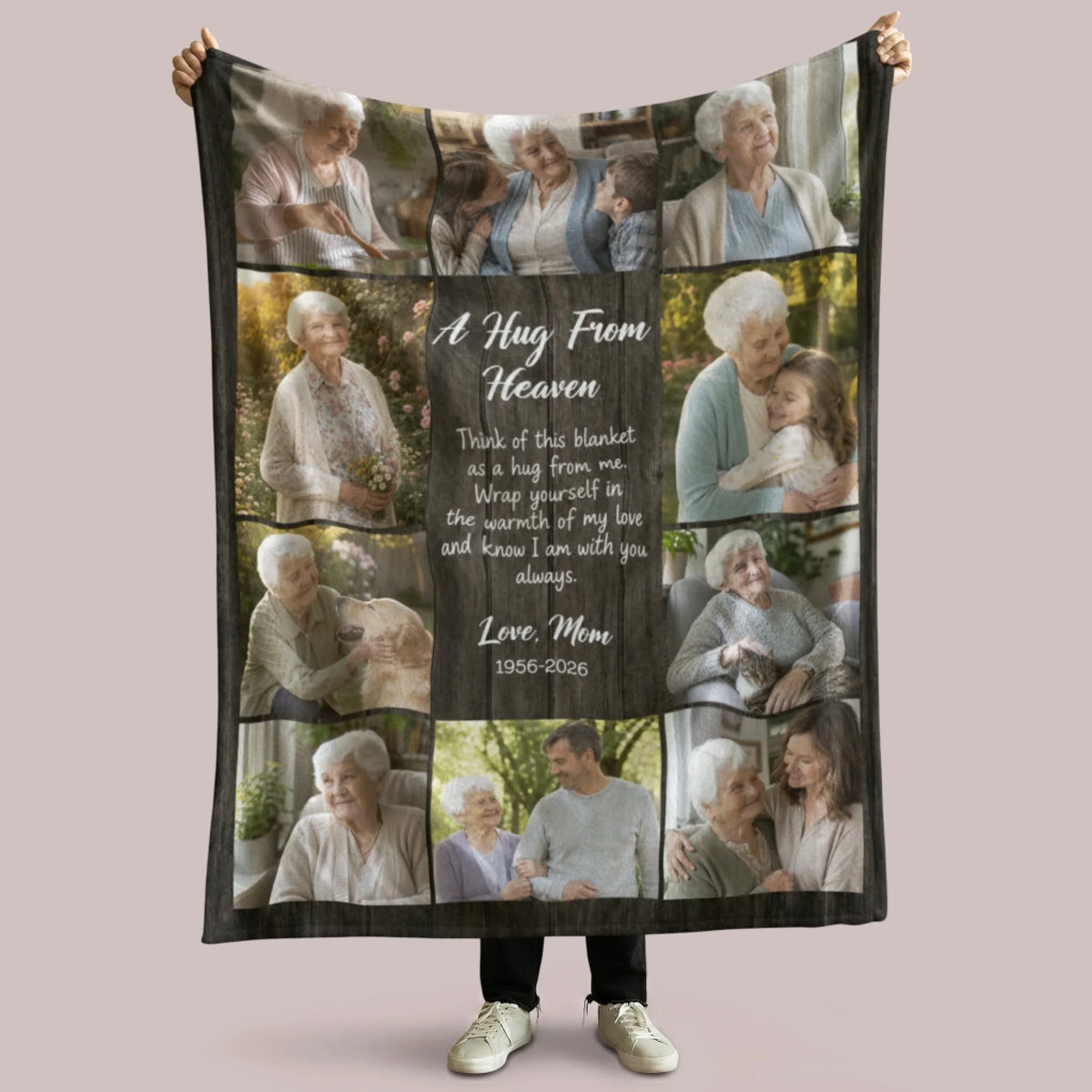 Personalized Cheer Team Blanket – Custom Name Senior Cheerleading Blanket3