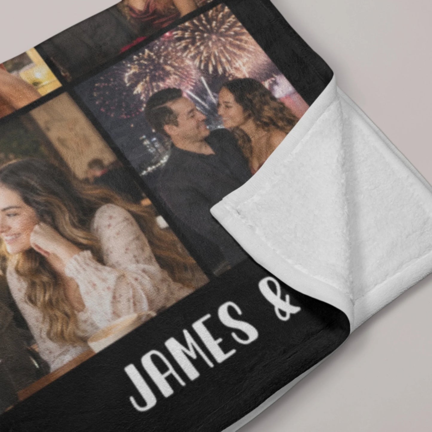 Personalized Woodland Animal Baby Blanket with Custom Name-1