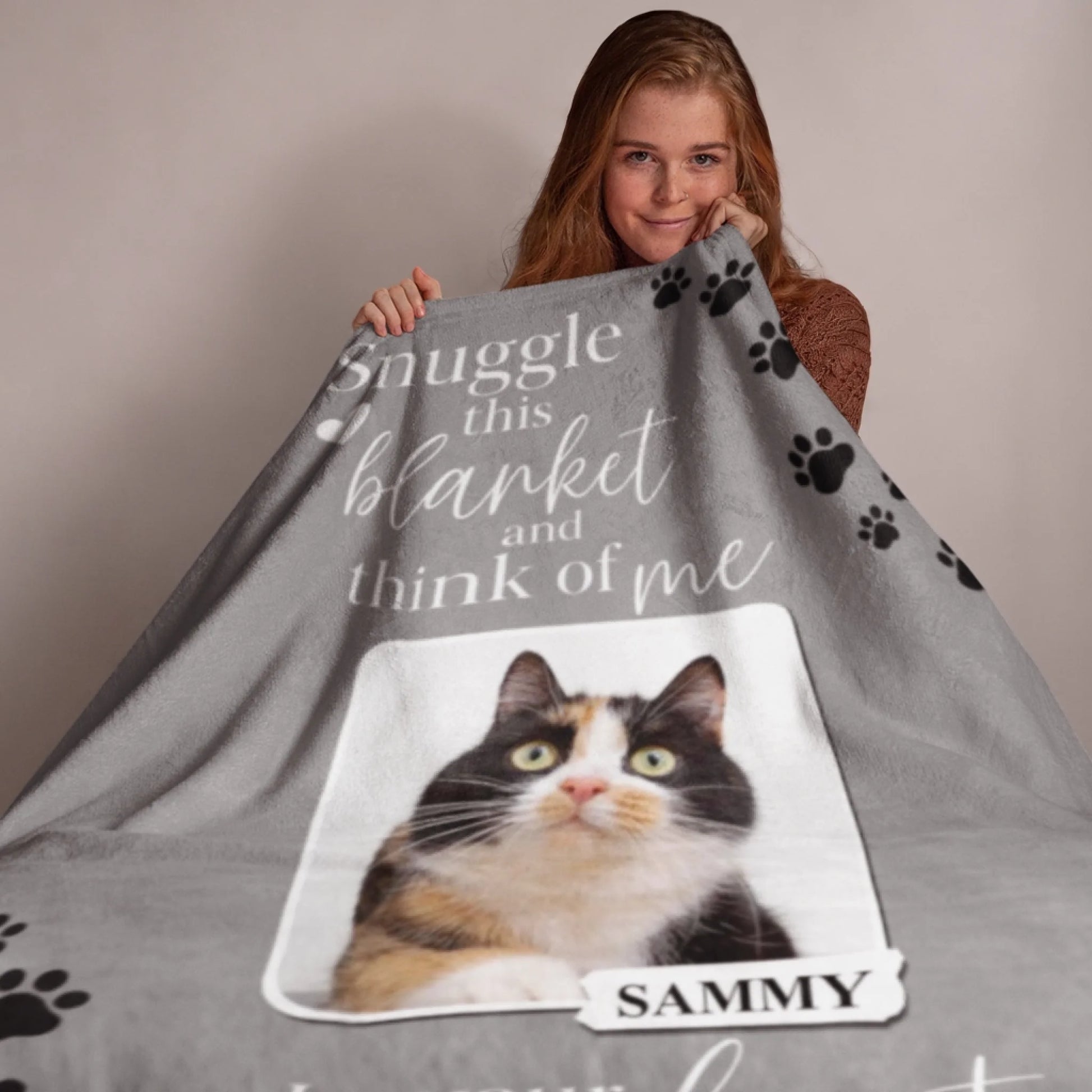 Personalized Cheer Team Blanket – Custom Name Senior Cheerleading Blanket_