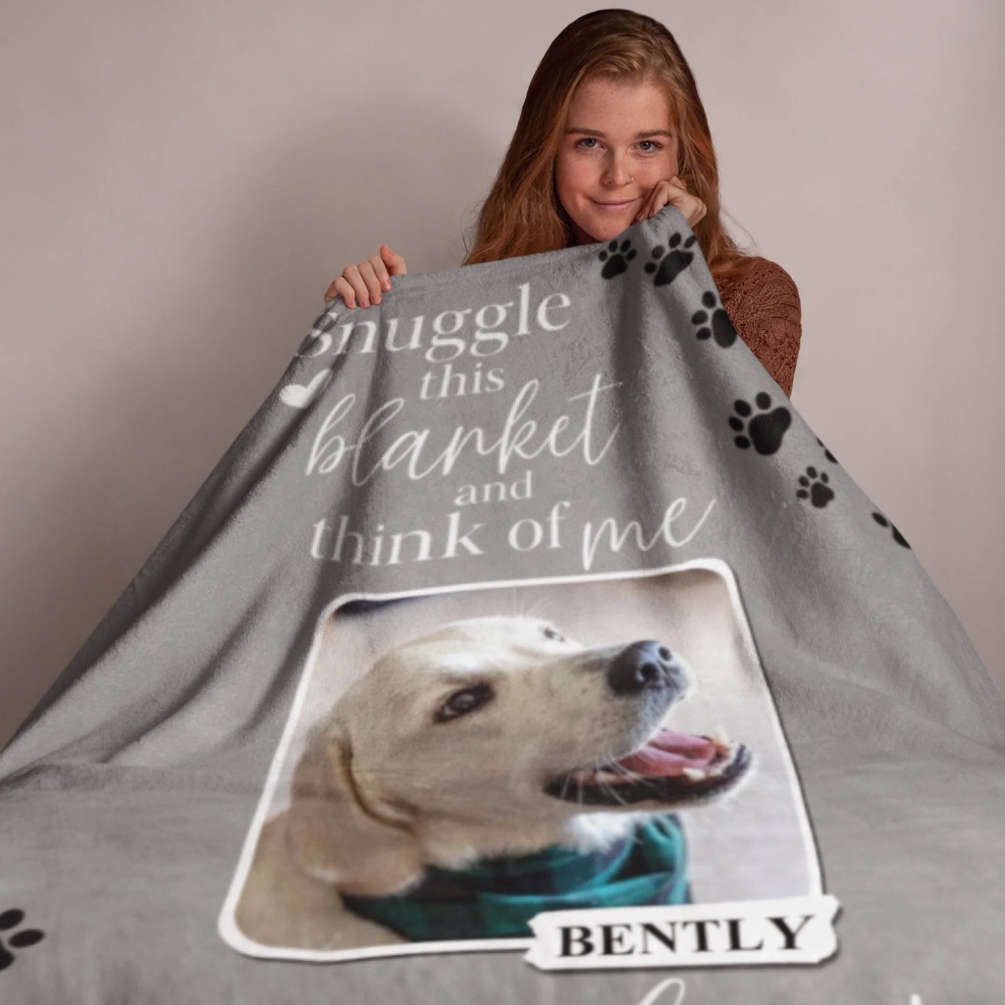 Personalized Cheer Team Blanket – Custom Name Senior Cheerleading Blanket_