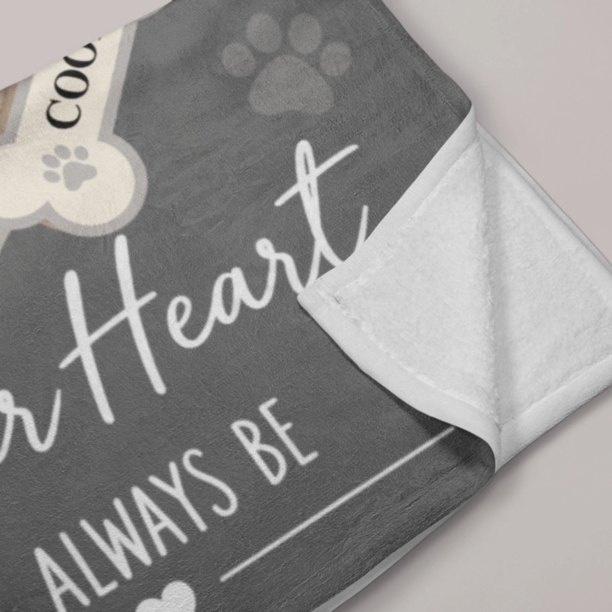 Personalized Woodland Animal Baby Blanket with Custom Name-1