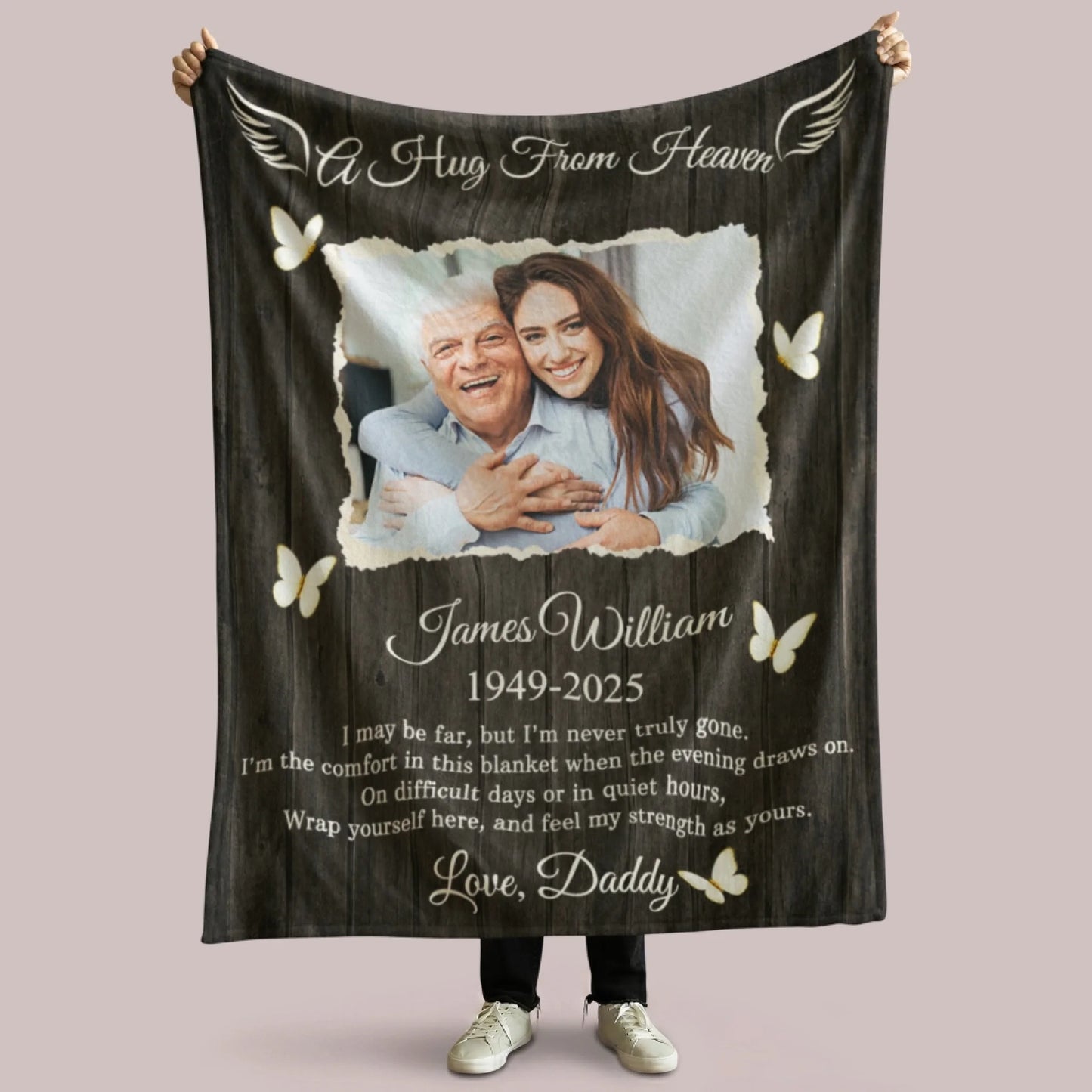 Personalized Cheer Team Blanket – Custom Name Senior Cheerleading Blanket3
