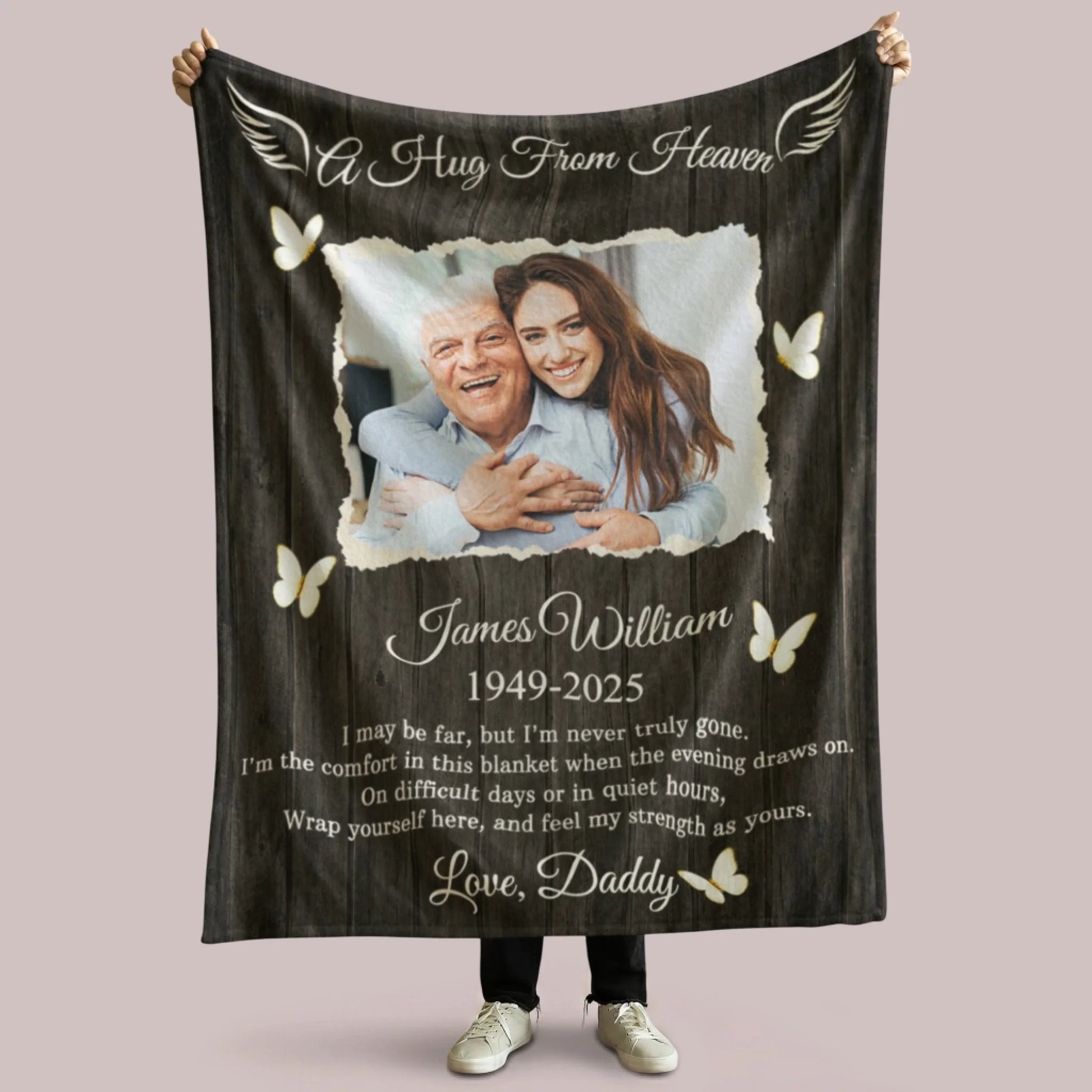 Personalized Cheer Team Blanket – Custom Name Senior Cheerleading Blanket3