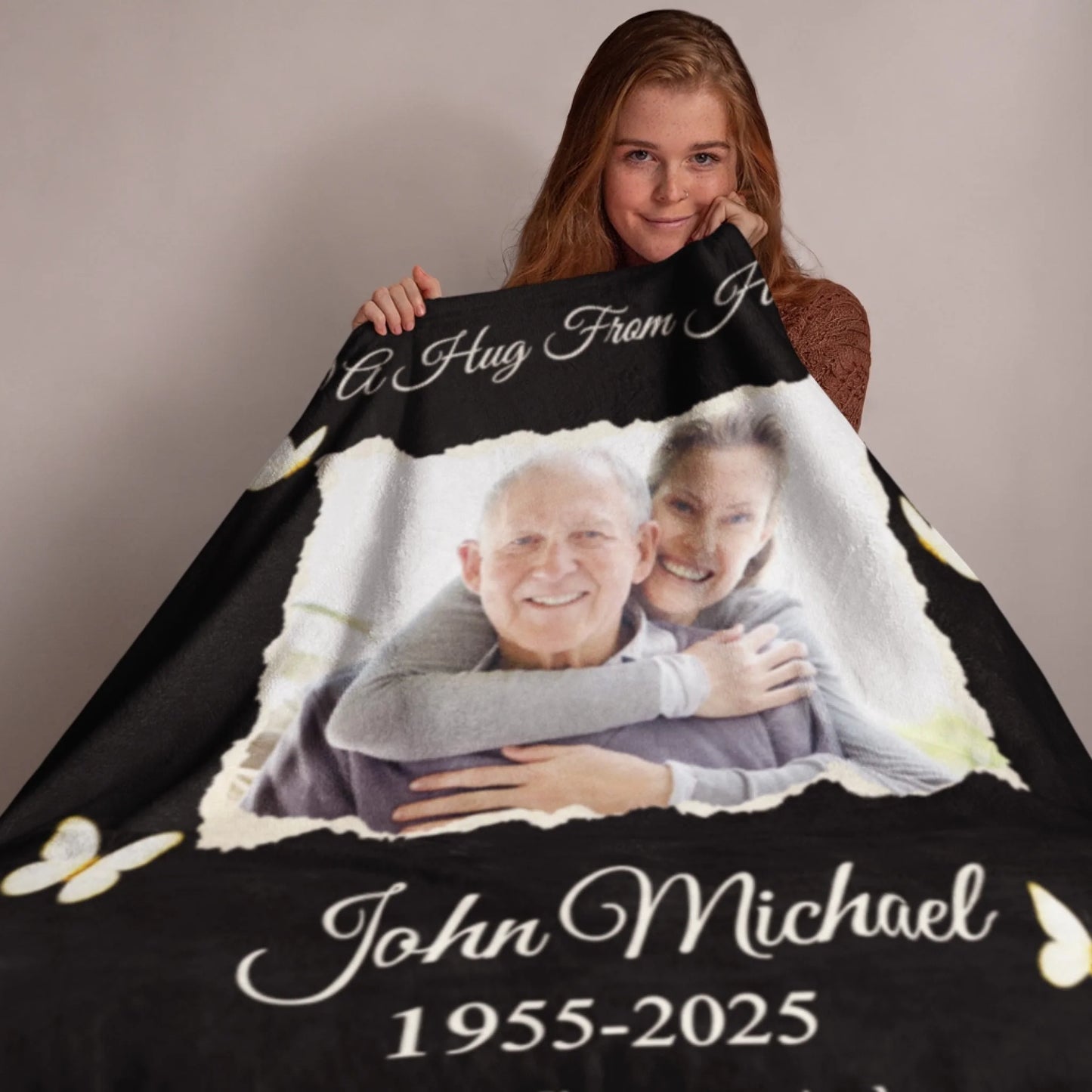 Personalized Cheer Team Blanket – Custom Name Senior Cheerleading Blanket_