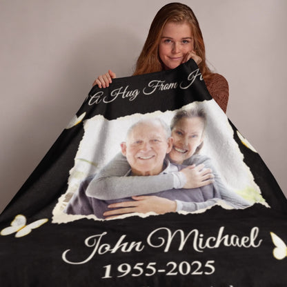 Personalized Cheer Team Blanket – Custom Name Senior Cheerleading Blanket_