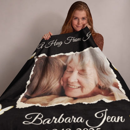 Personalized Cheer Team Blanket – Custom Name Senior Cheerleading Blanket_