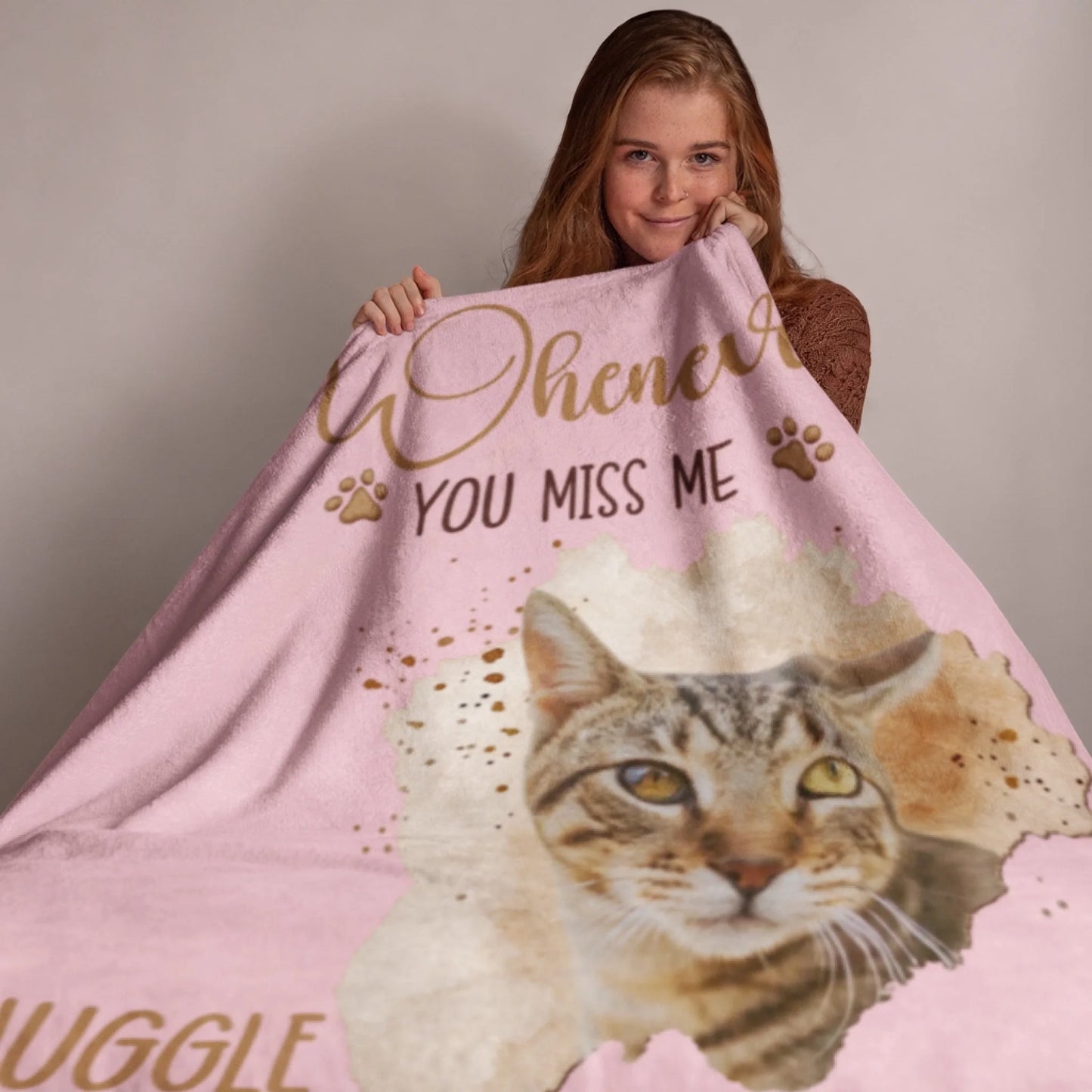 Personalized Cheer Team Blanket – Custom Name Senior Cheerleading Blanket_