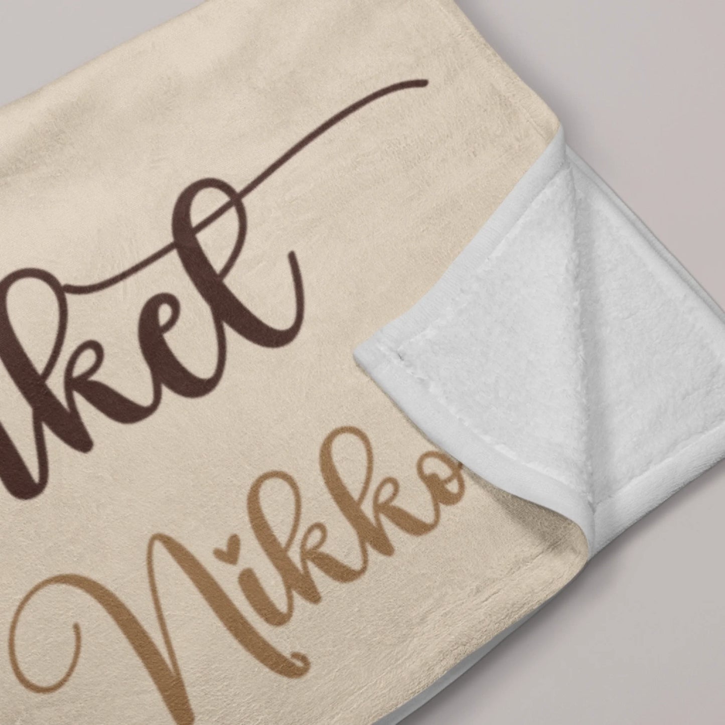Personalized Woodland Animal Baby Blanket with Custom Name-1
