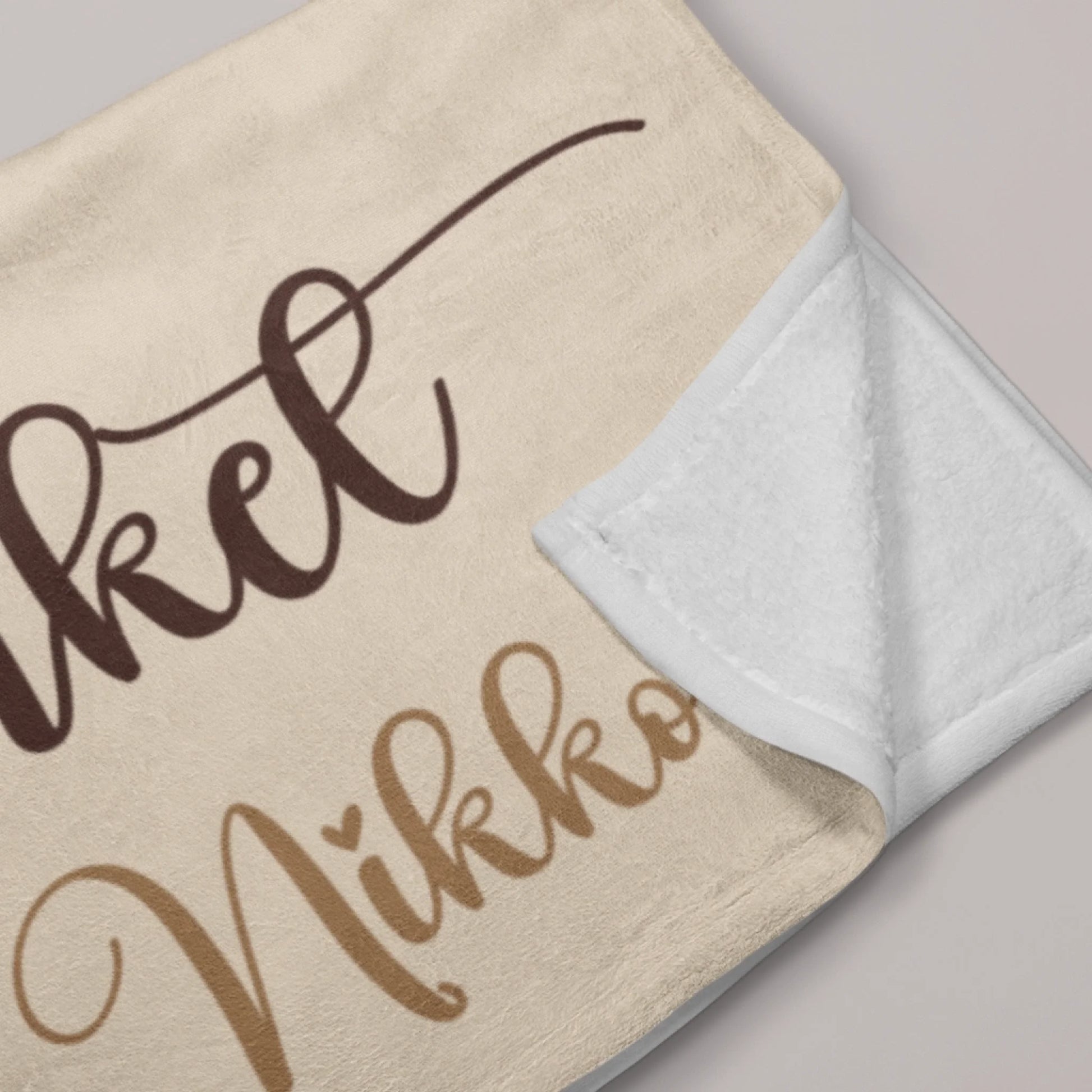 Personalized Woodland Animal Baby Blanket with Custom Name-1