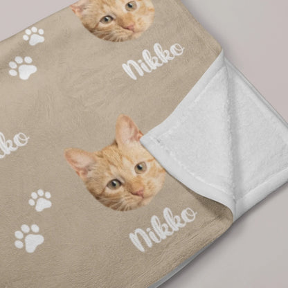 Personalized Woodland Animal Baby Blanket with Custom Name-1