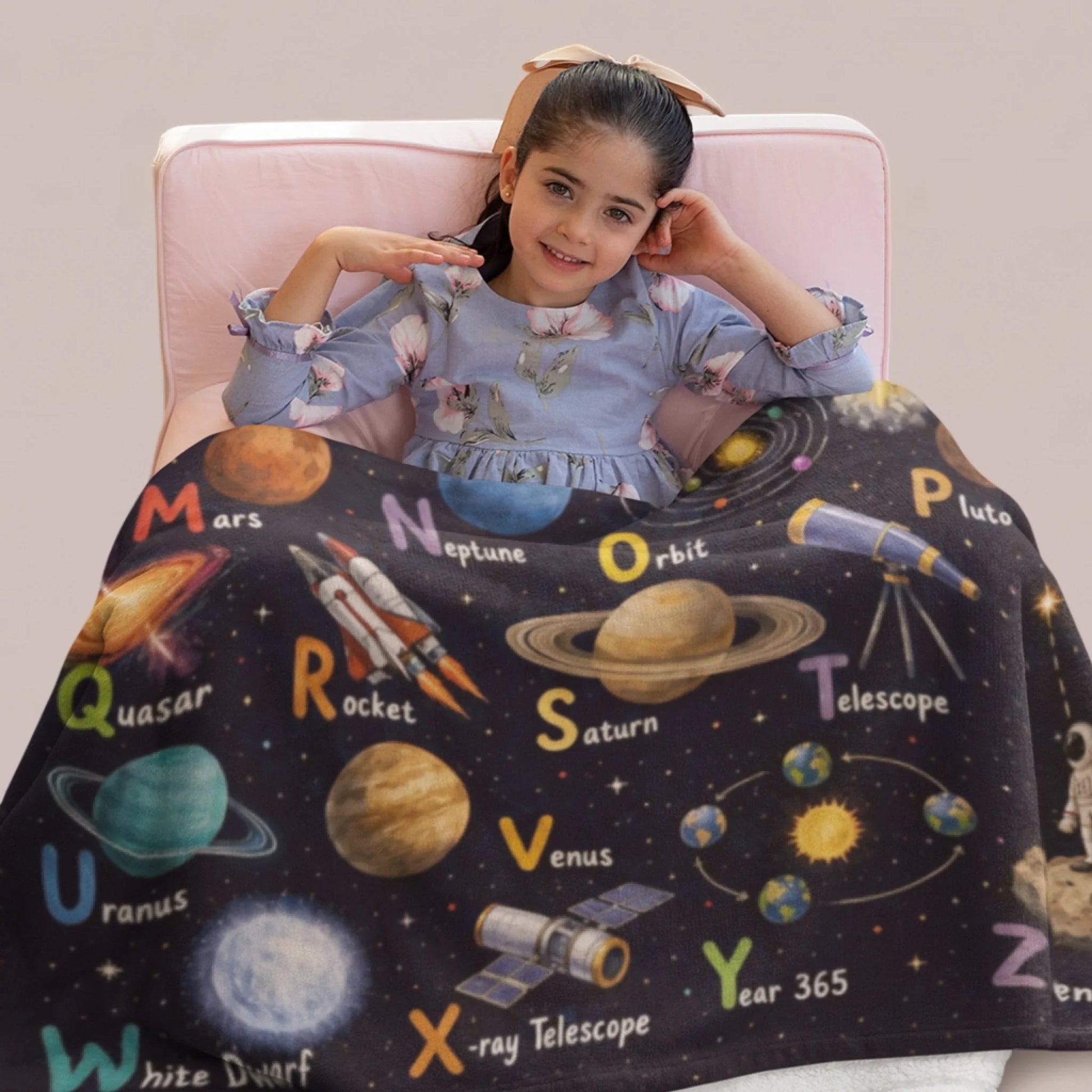 Personalized Cat Face Fleece Blanket With Name-99