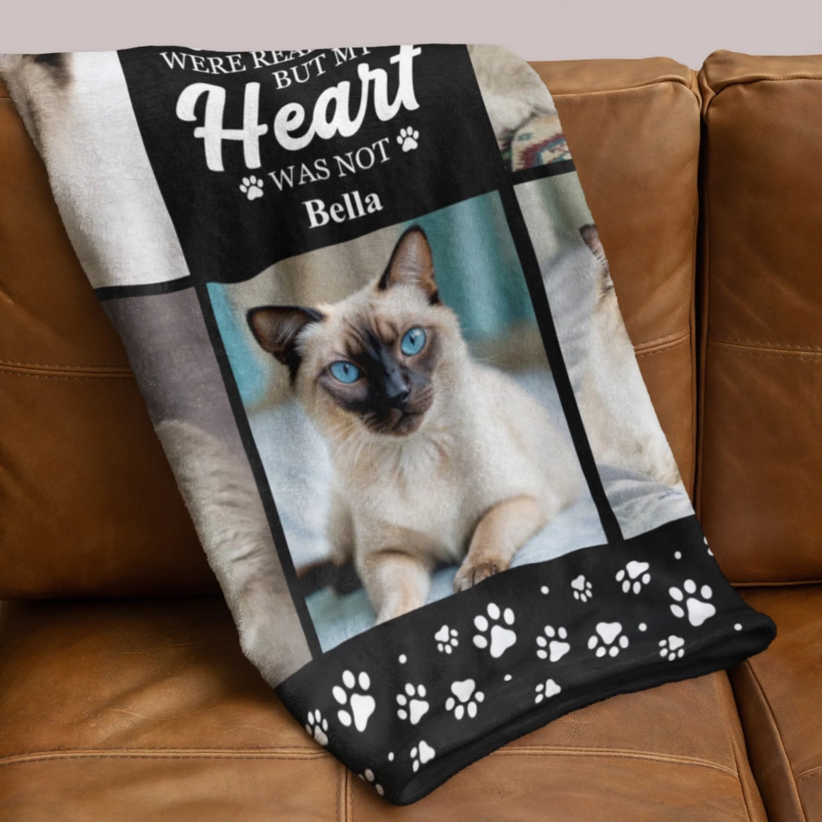 Personalized Mama Bear Flower Fleece Blanket-44