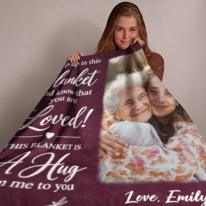 Personalized Cheer Team Blanket – Custom Name Senior Cheerleading Blanket_