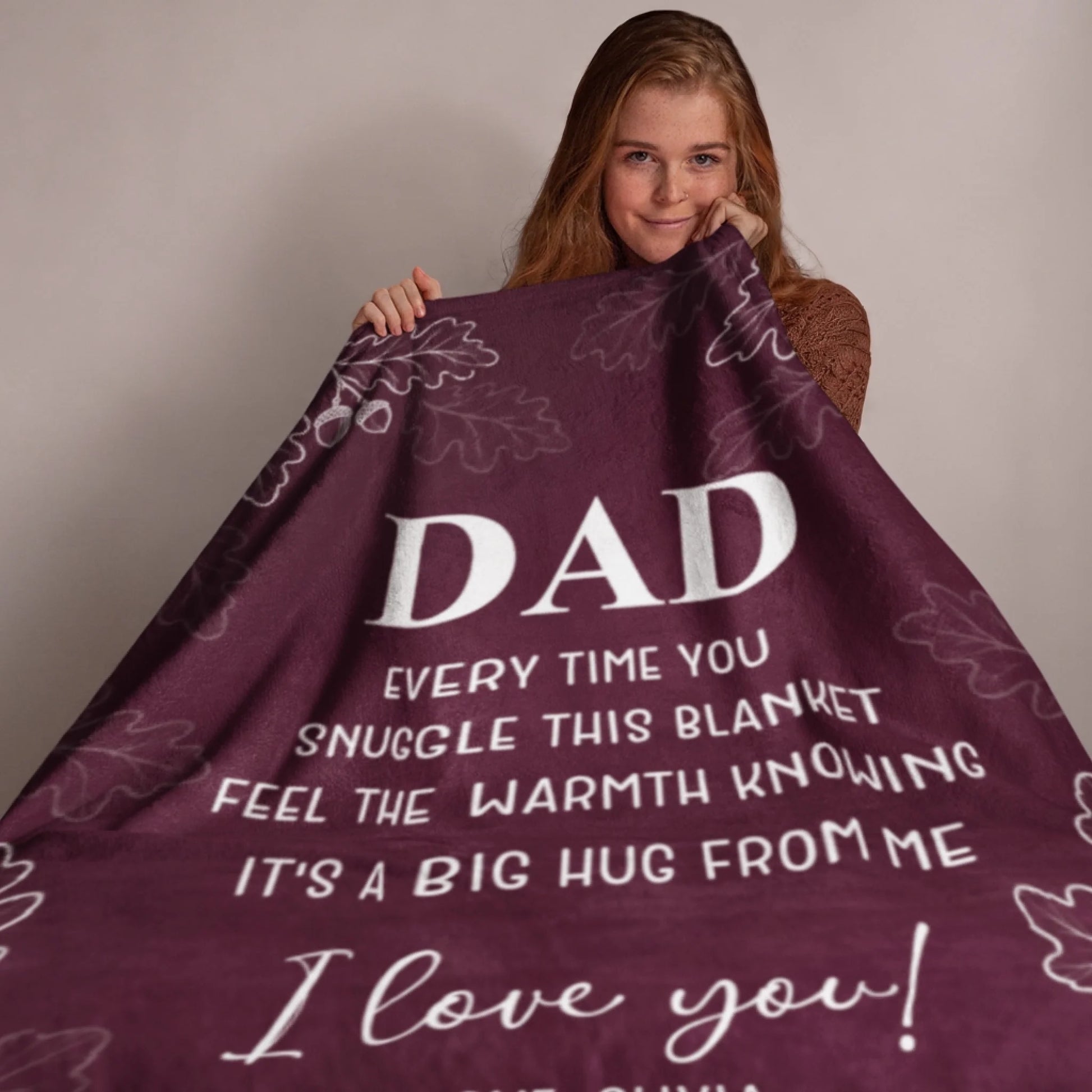 Personalized Cheer Team Blanket – Custom Name Senior Cheerleading Blanket_