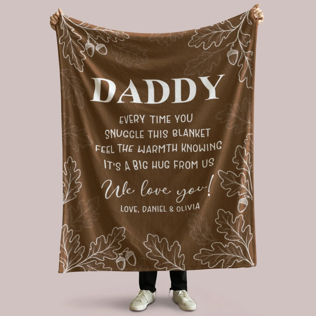 Personalized Cheer Team Blanket – Custom Name Senior Cheerleading Blanket3