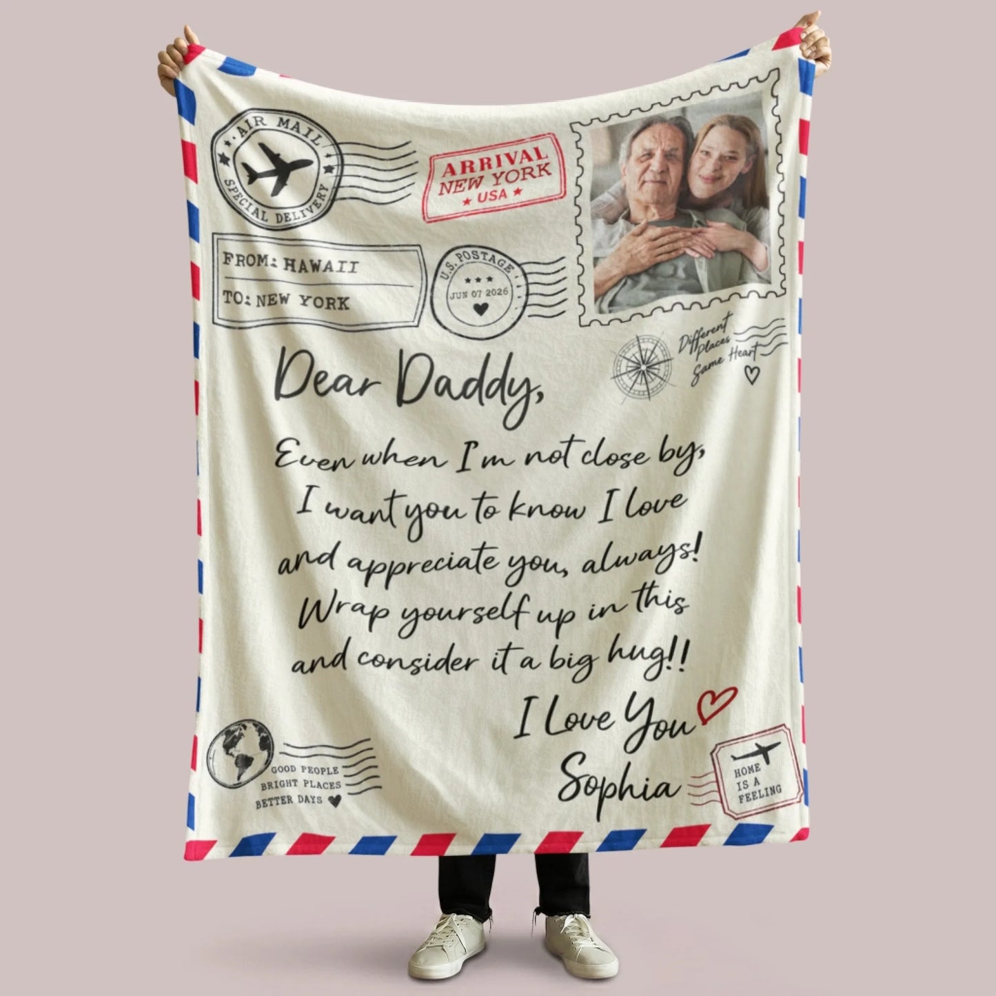 Personalized Cheer Team Blanket – Custom Name Senior Cheerleading Blanket3