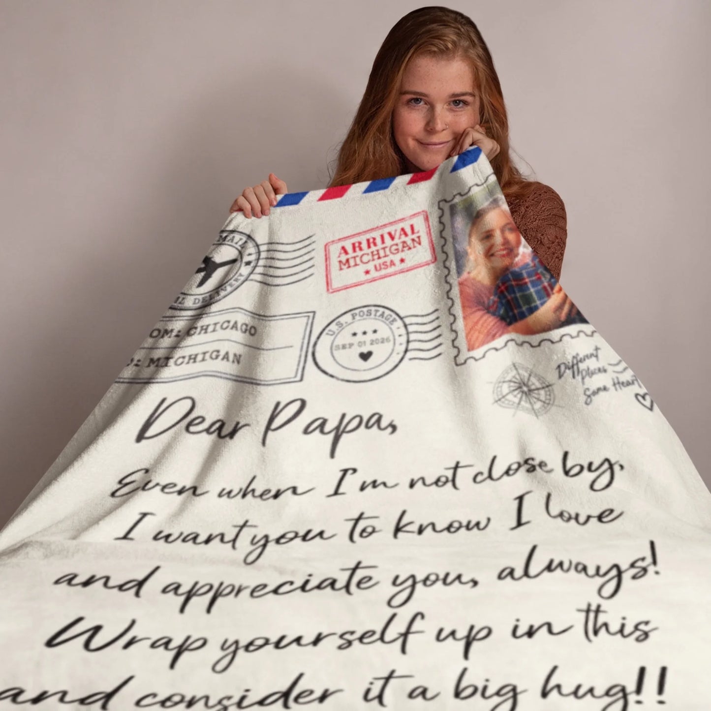 Personalized Cheer Team Blanket – Custom Name Senior Cheerleading Blanket_