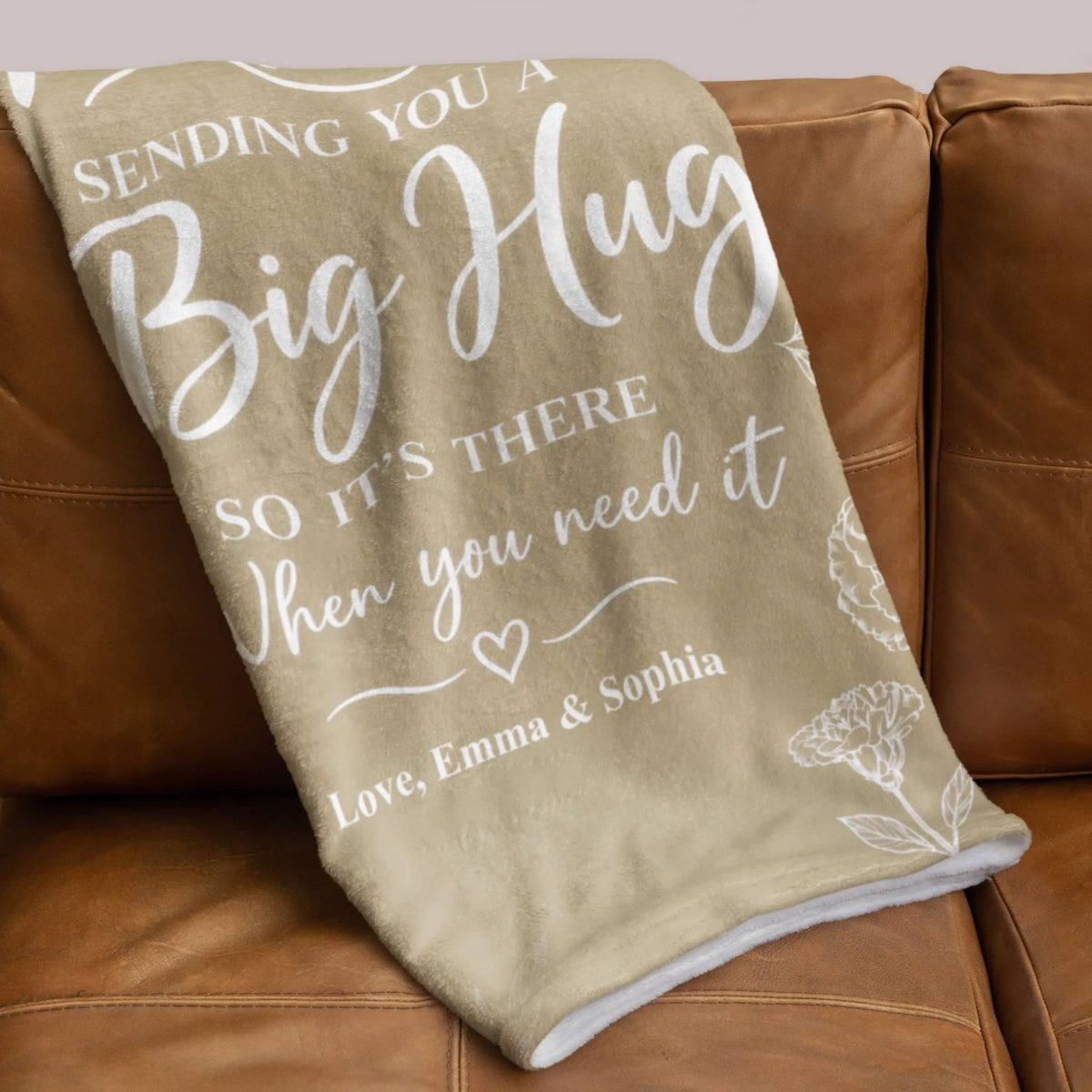 personalized-ocean-baby-blanket-size-display