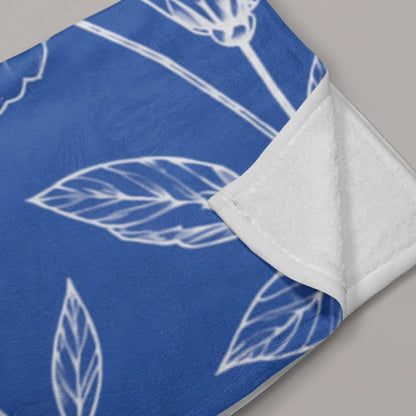 personalized-ocean-animal-minky-blanket-folded