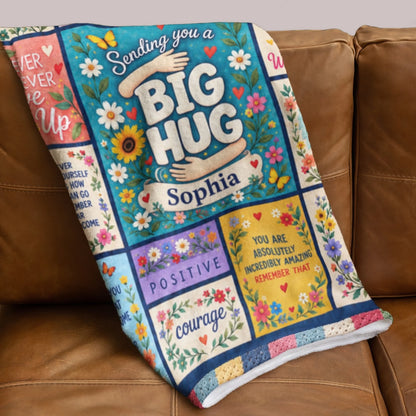 personalized-ocean-baby-blanket-size-display