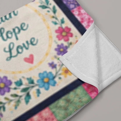 personalized-ocean-animal-minky-blanket-folded