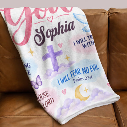 personalized-ocean-baby-blanket-size-display