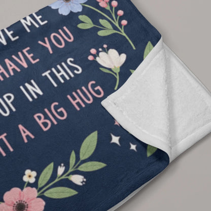 personalized-ocean-animal-minky-blanket-folded