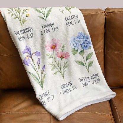 personalized-ocean-baby-blanket-size-display