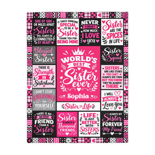Personalized Ocean Animal Baby Blanket with Custom Name