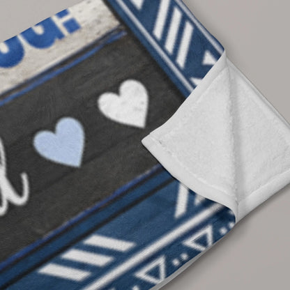 personalized-ocean-animal-minky-blanket-folded