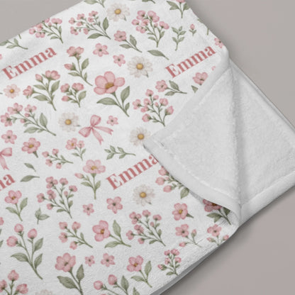 personalized-floral-baby-blanket-folded