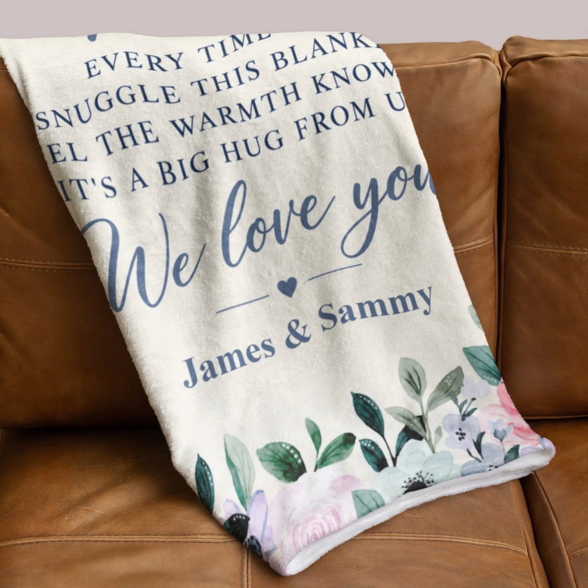 personalized-ocean-baby-blanket-size-display