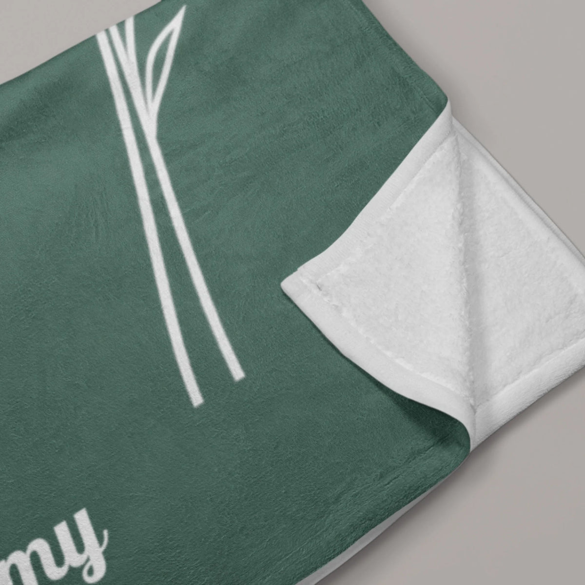 personalized-ocean-animal-minky-blanket-folded