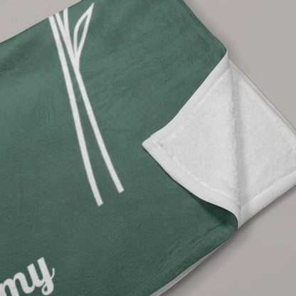 personalized-ocean-animal-minky-blanket-folded