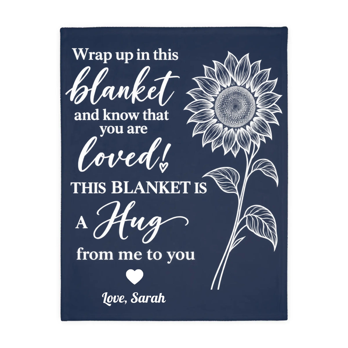 Personalized Ocean Animal Baby Blanket with Custom Name