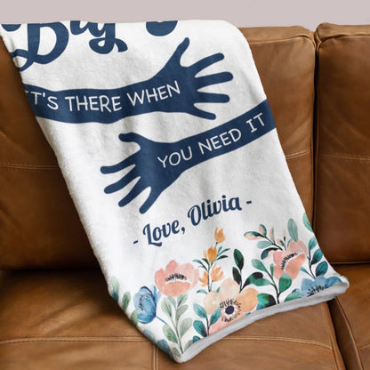 personalized-ocean-baby-blanket-size-display