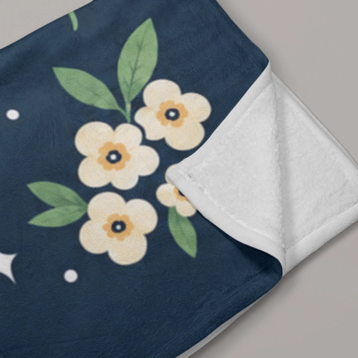 personalized-ocean-animal-minky-blanket-folded