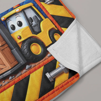 personalized-ocean-animal-minky-blanket-folded