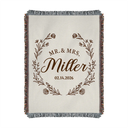 Personalized Ocean Animal Baby Blanket with Custom Name