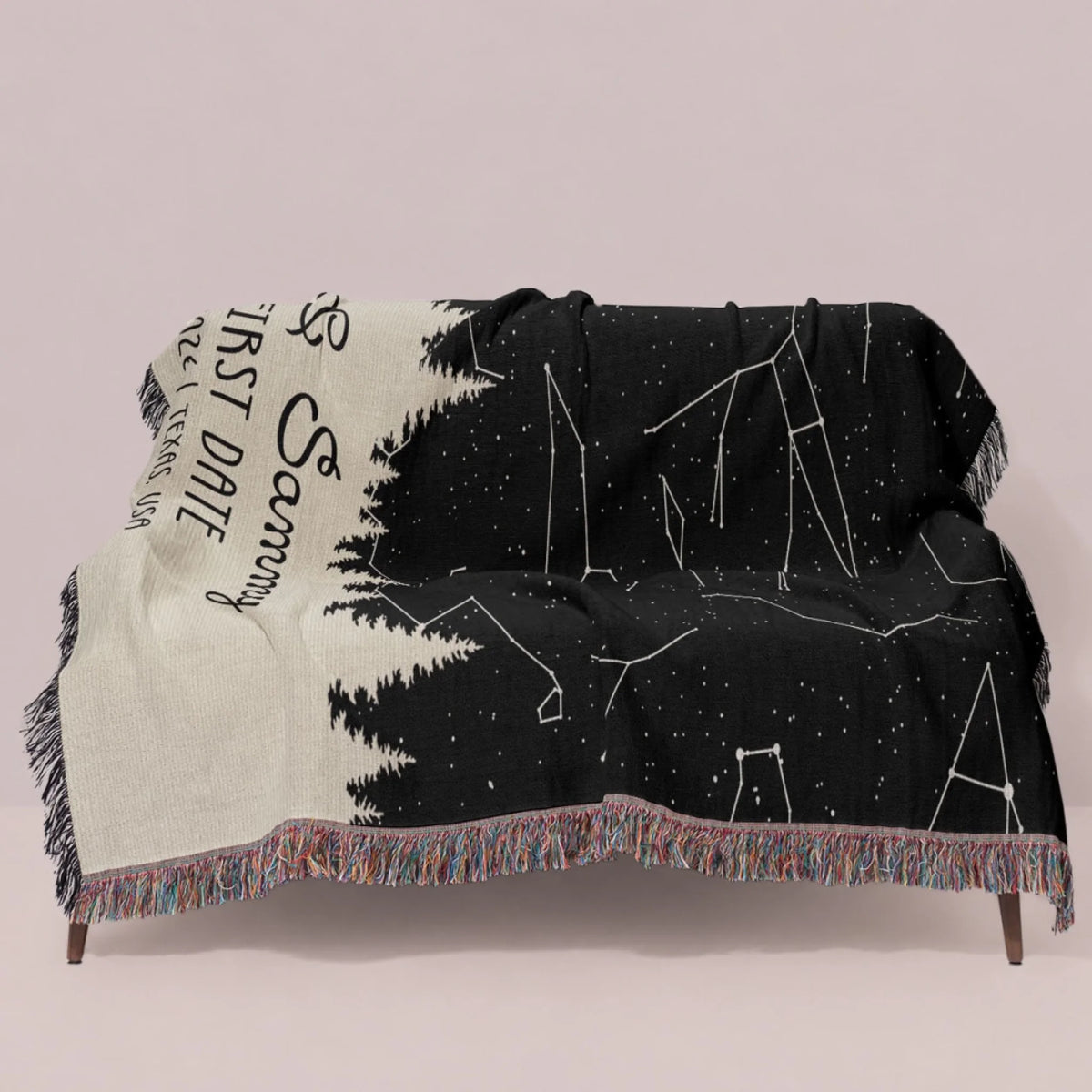 Personalized Book Lover Woven Blanket - Reading Gift for Women-3