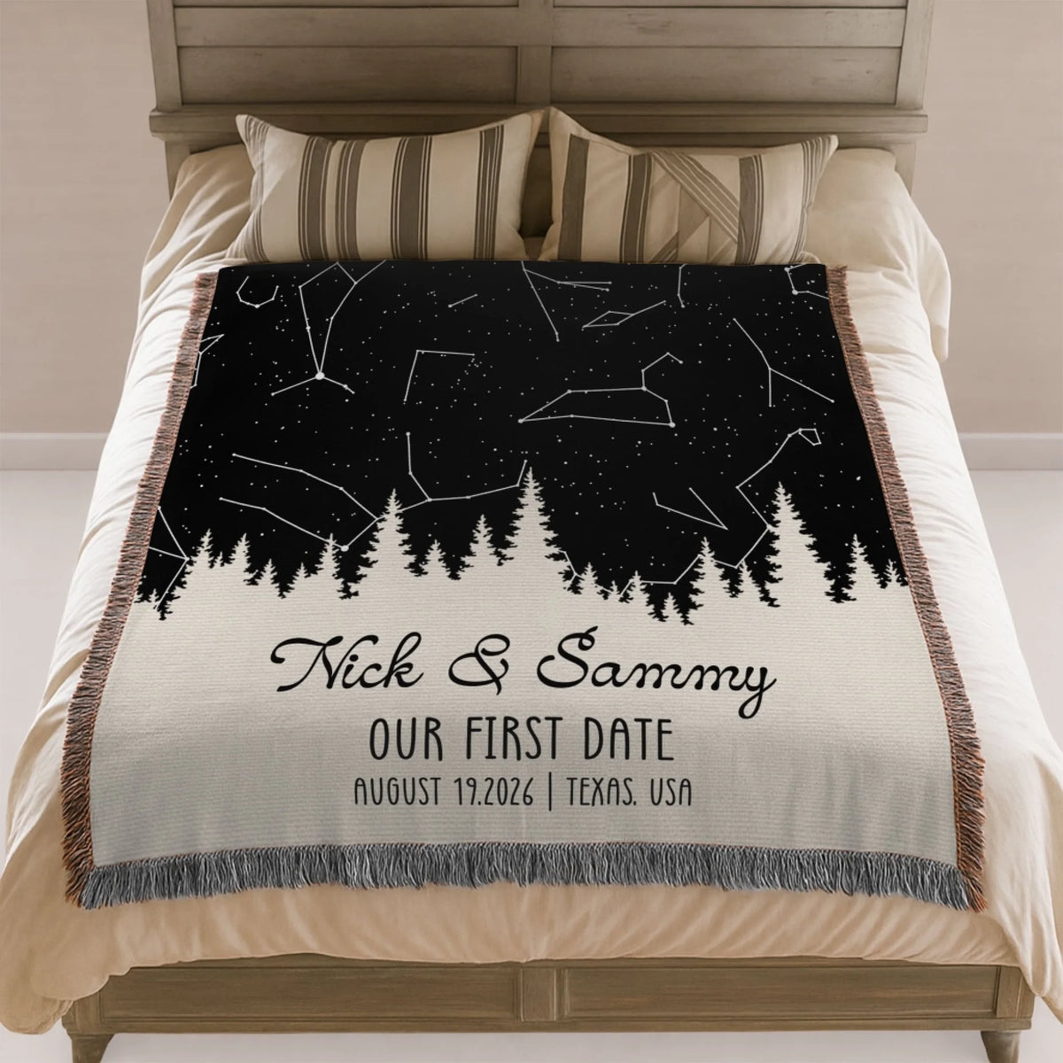 Personalized Book Lover Woven Blanket - Reading Gift for Women-2