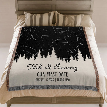 Personalized Book Lover Woven Blanket - Reading Gift for Women-2