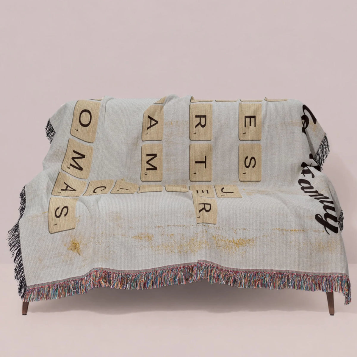 Personalized Book Lover Woven Blanket - Reading Gift for Women-3