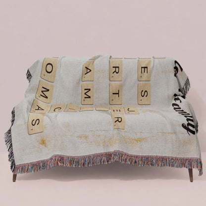Personalized Book Lover Woven Blanket - Reading Gift for Women-3