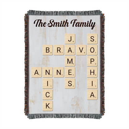 Personalized Ocean Animal Baby Blanket with Custom Name