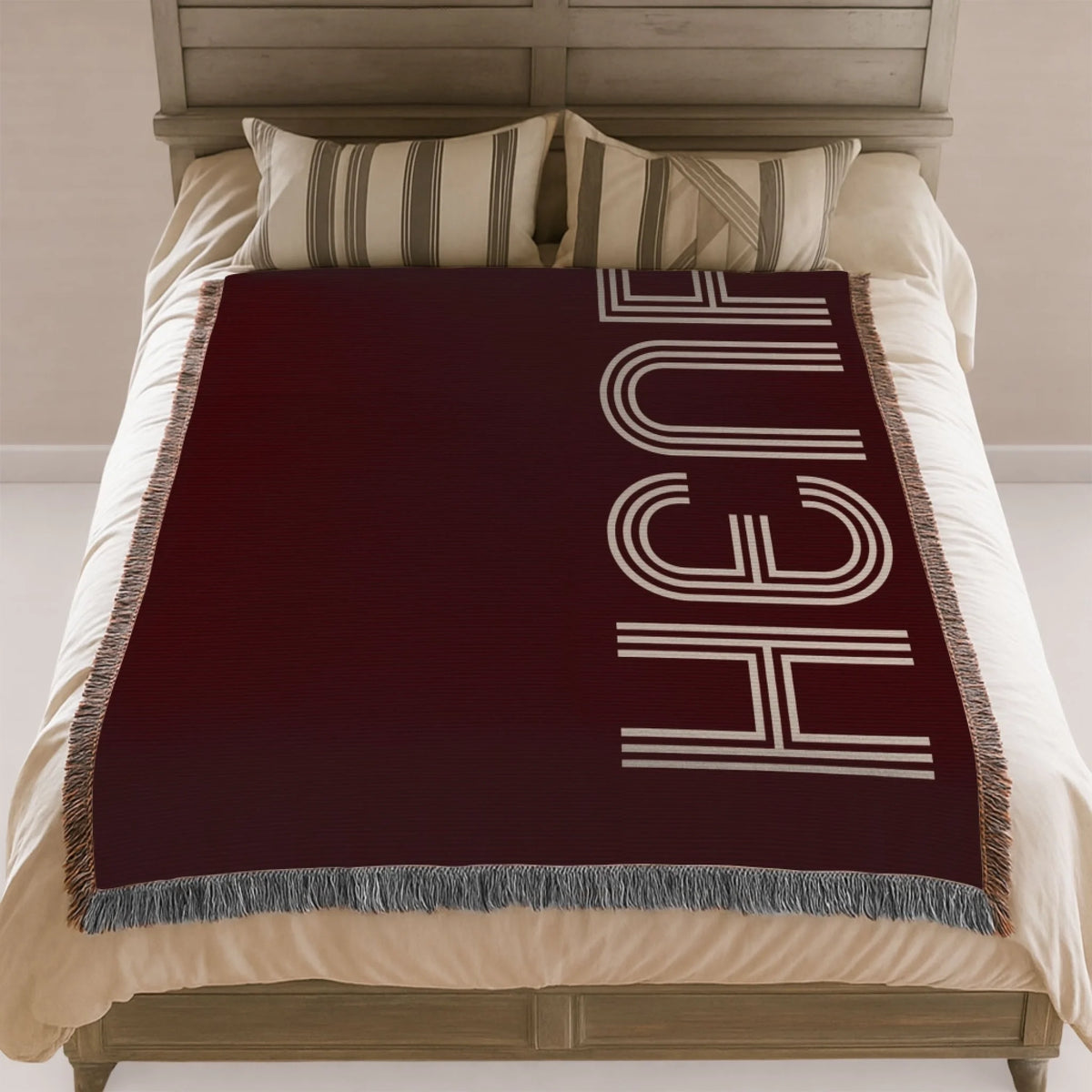 Personalized Book Lover Woven Blanket - Reading Gift for Women-2