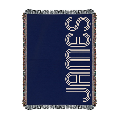 Personalized Ocean Animal Baby Blanket with Custom Name