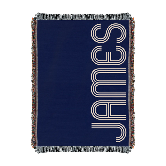 Personalized Ocean Animal Baby Blanket with Custom Name