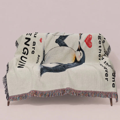 Personalized Book Lover Woven Blanket - Reading Gift for Women-3