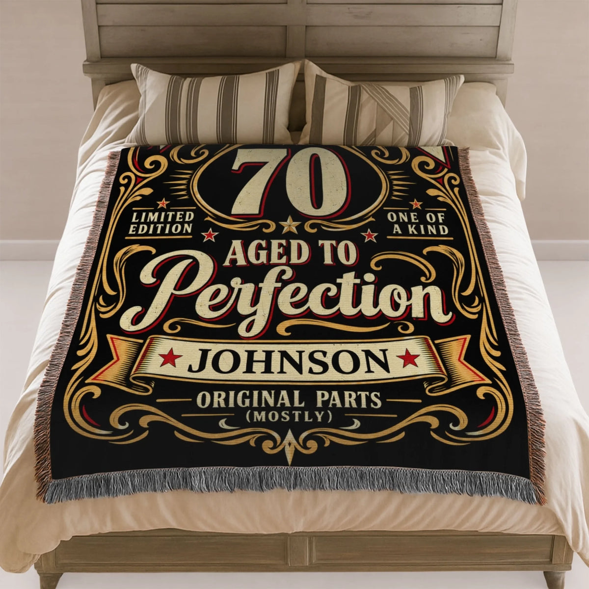 Personalized Book Lover Woven Blanket - Reading Gift for Women-2